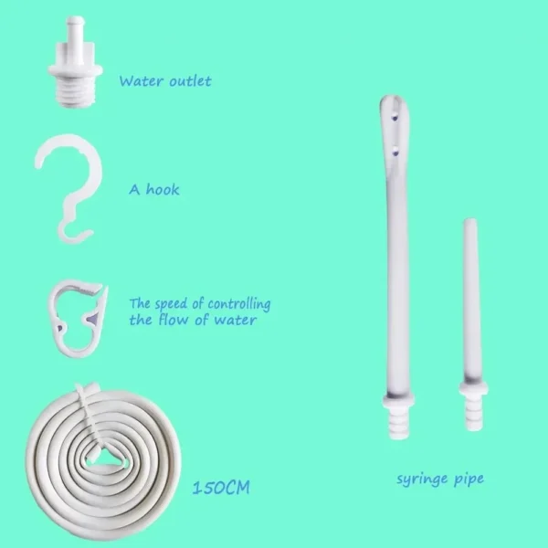 bolsa de enema silicona para higiene