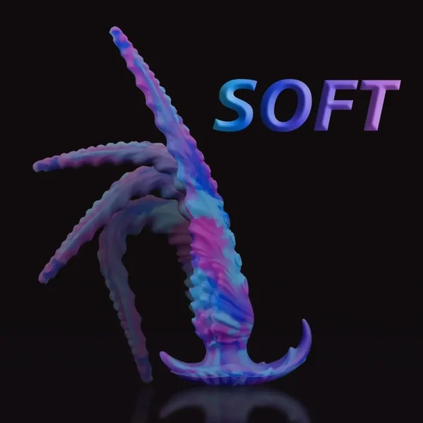 butt plug con diseño tentáculos