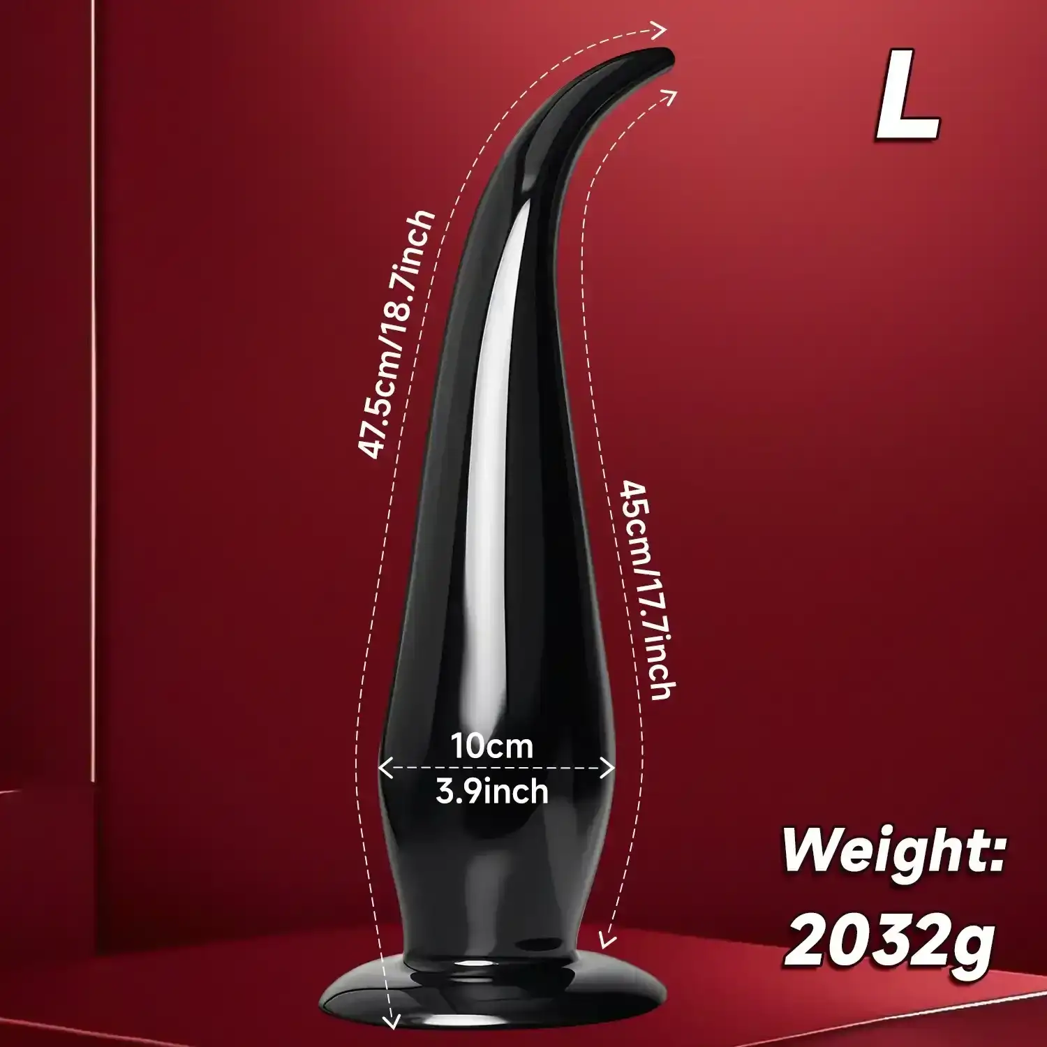 butt plug grueso para estimulacion anal