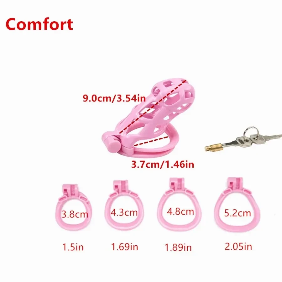 candado castidad resina diseno cobra