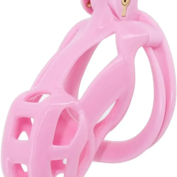 candado castidad uretral resina negra