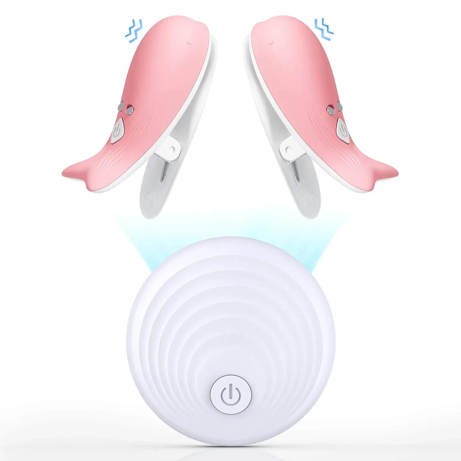 clip vibratorio para pezones recargable