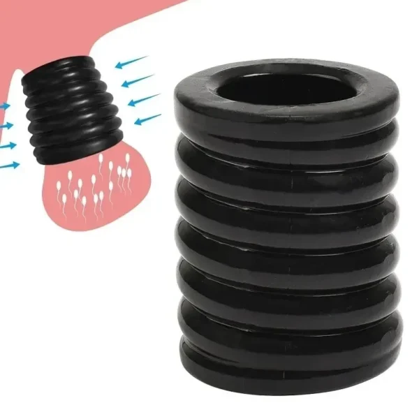 cock ring con estiramiento testicular