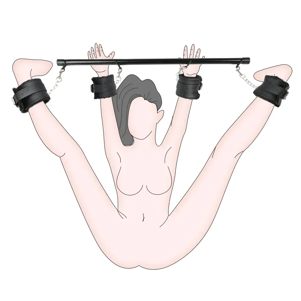 collar bdsm cuero pu suave felpa