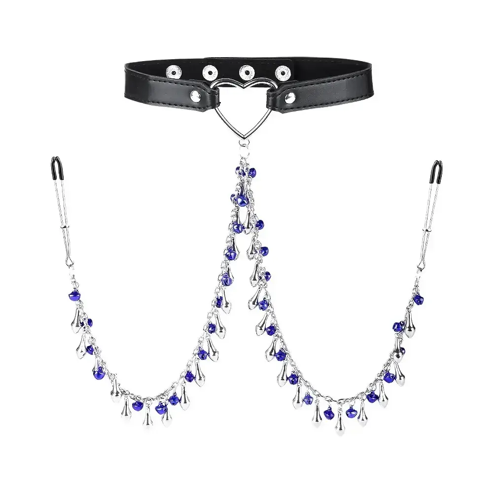 collar erótico cuero para mujer