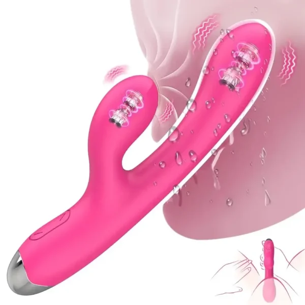 conejo vibrador doble estimulación