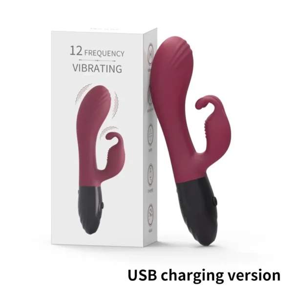 conejo vibrador ergonómico para mujer