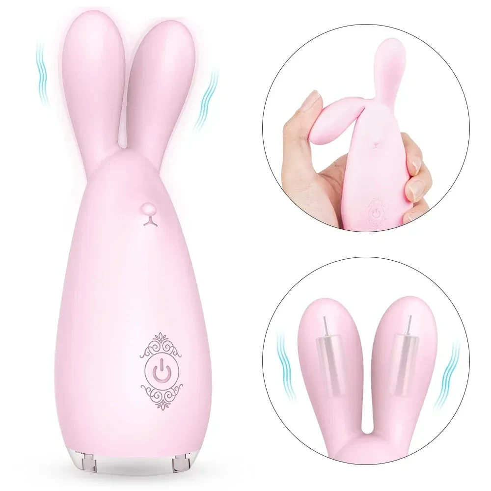 conejo vibrador silicona medica usb 1