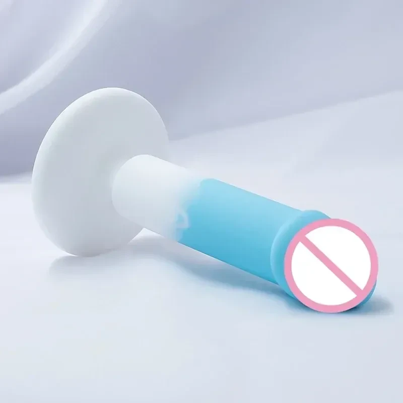 consolador anal con ventosa pequena