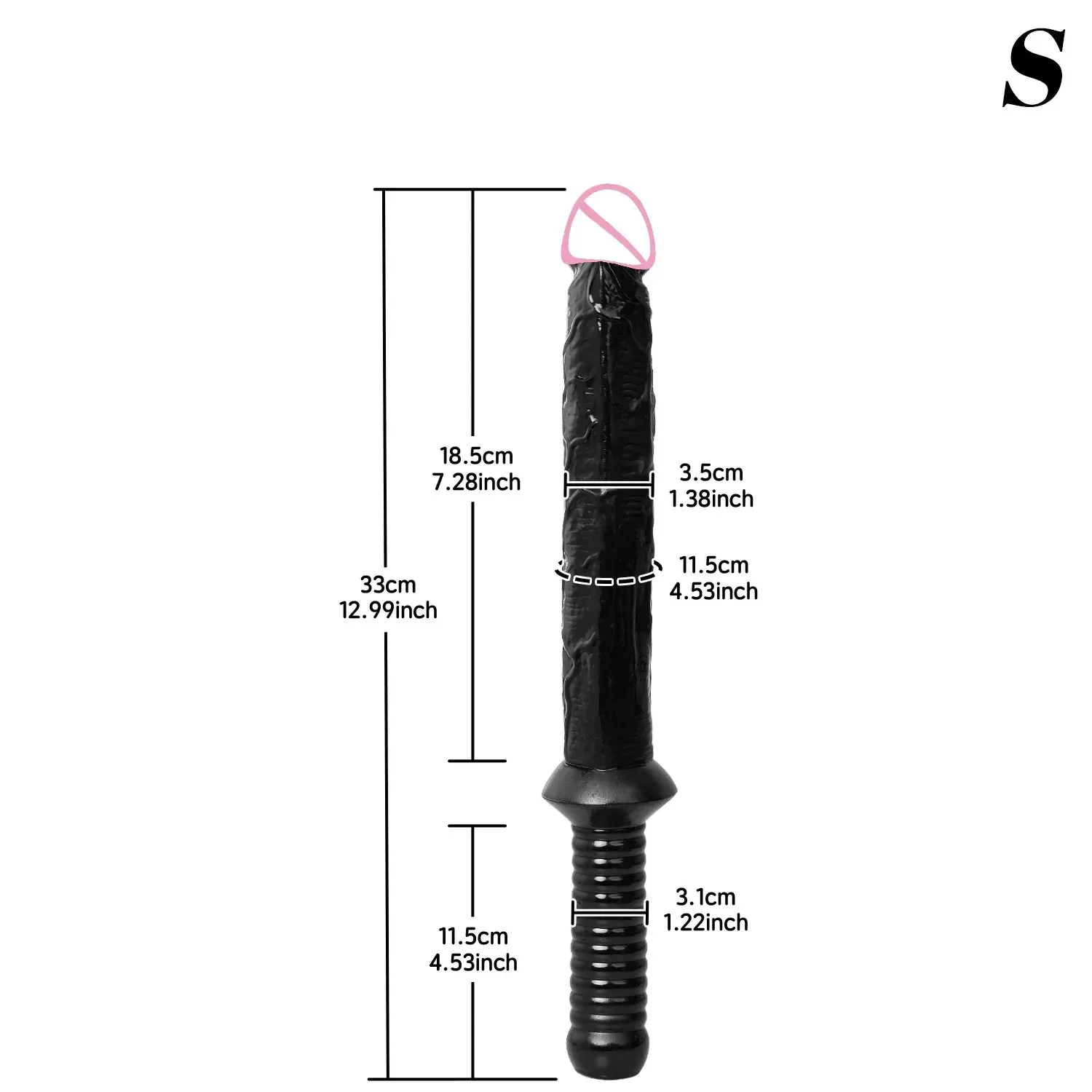 consolador anal punto g pvc