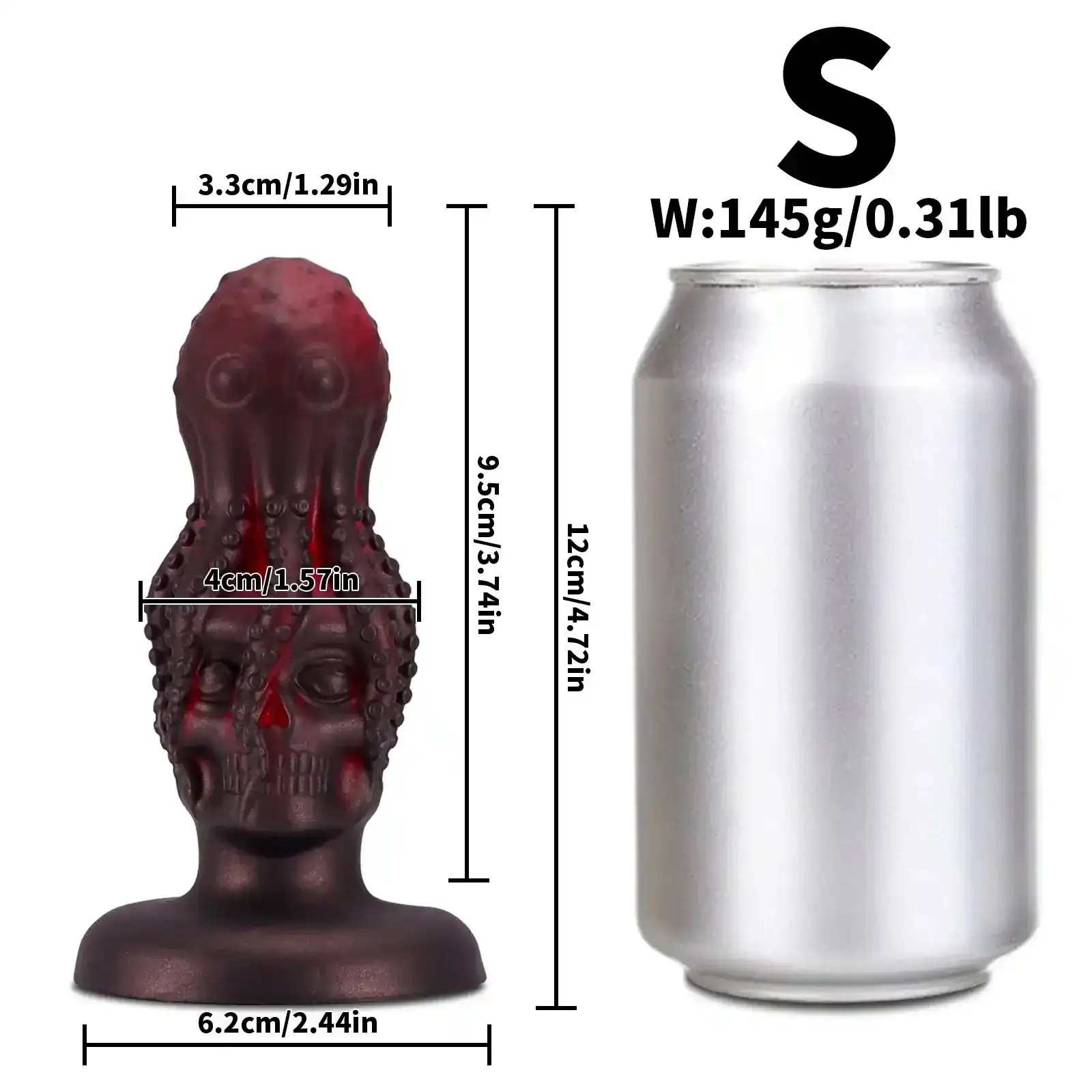 consolador anal tentáculos realistas