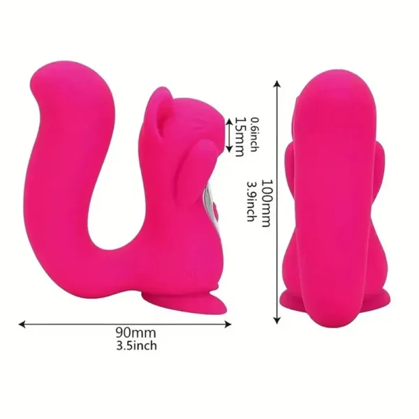 consolador clítoris succión pulsátil discreto