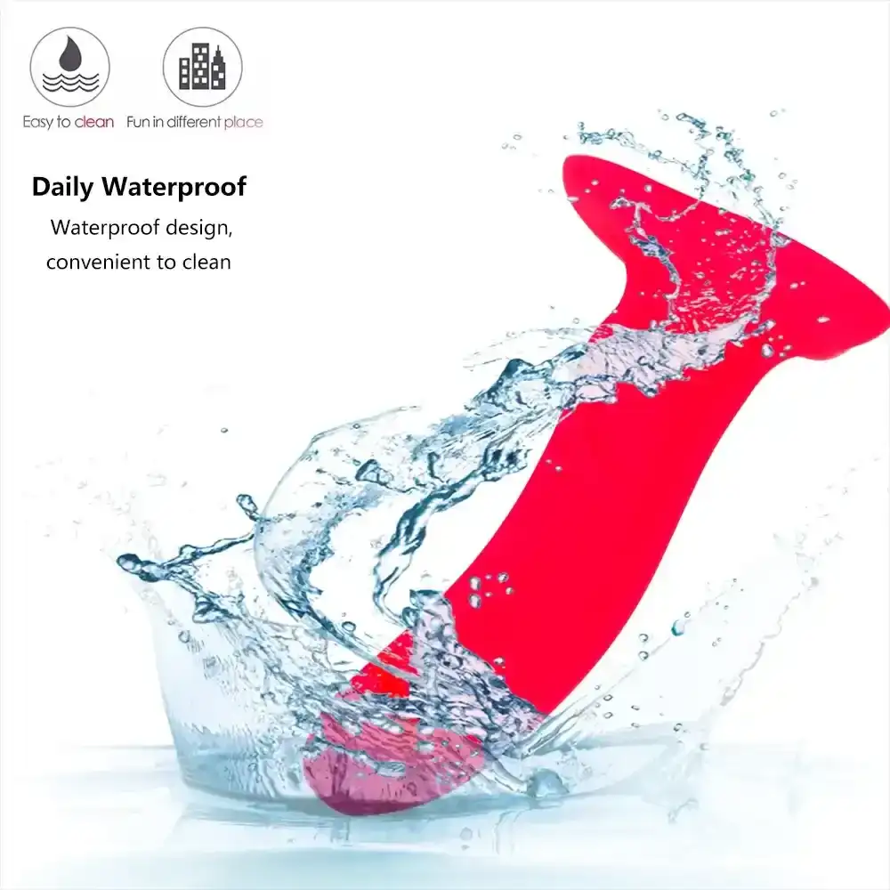 consolador con arnes y control remoto