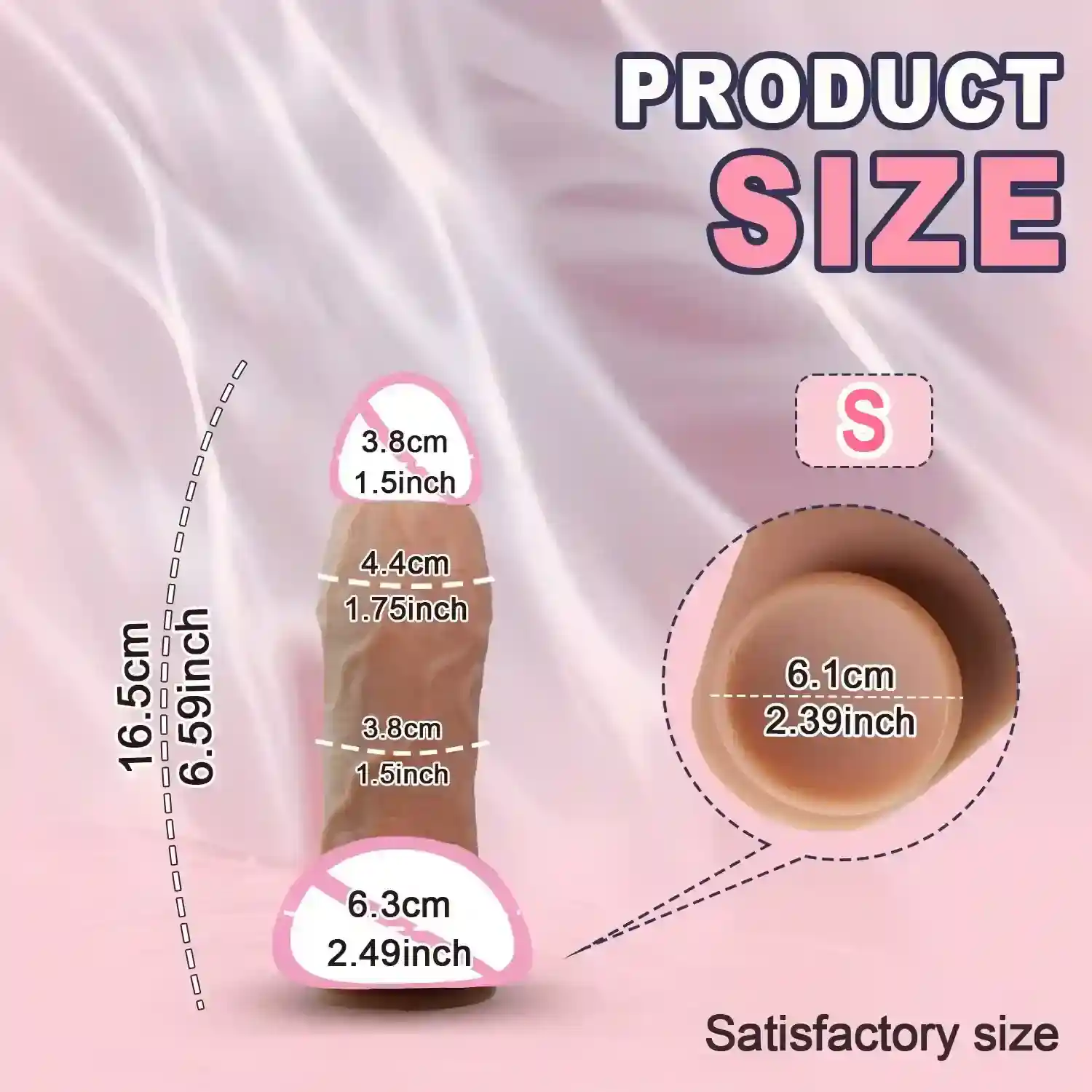 consolador con ventosa para posiciones 1