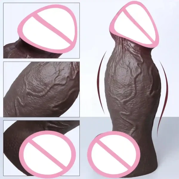 consolador con ventosa para posiciones variadas