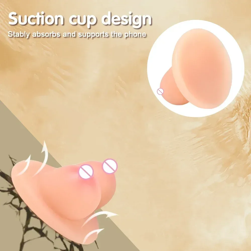 consolador con ventosa para telefono movil