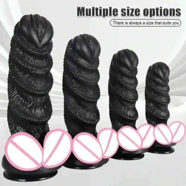 consolador con ventosa tacto piel suave