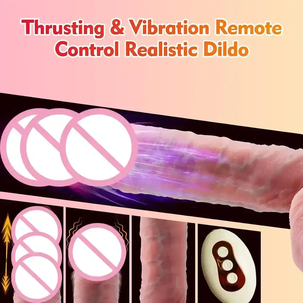 consolador de silicona con base adherente