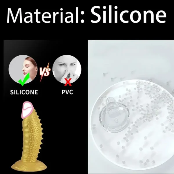 consolador grande de silicona suave