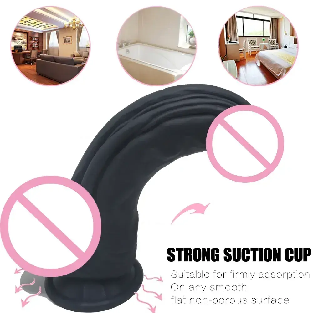 consolador negro para estimulacion anal