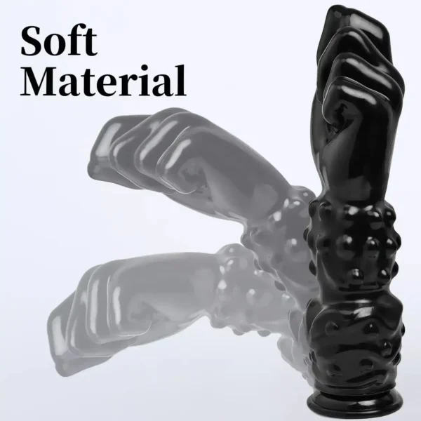 consolador puño anal impermeable silicona