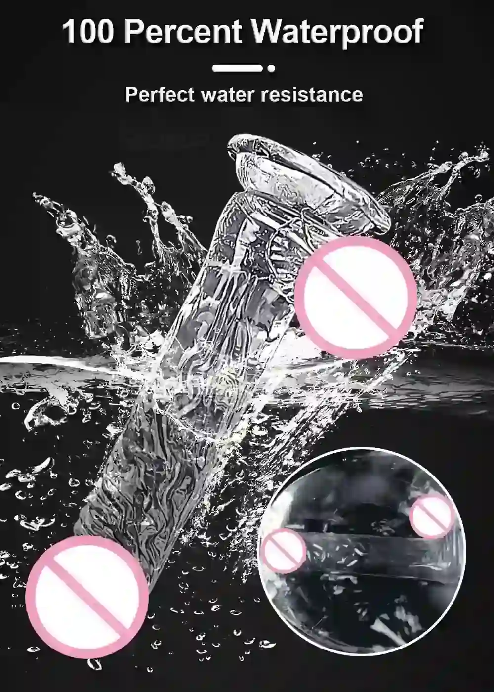 consolador realista con base de succion 4