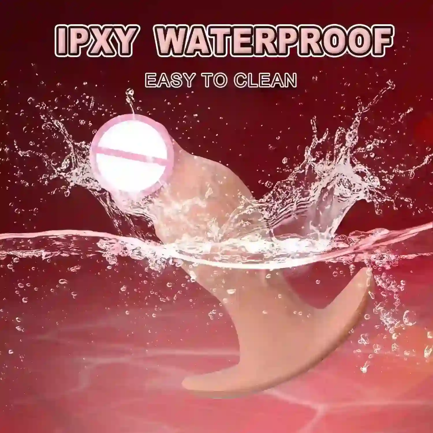 consolador realista con diseño ergonómico