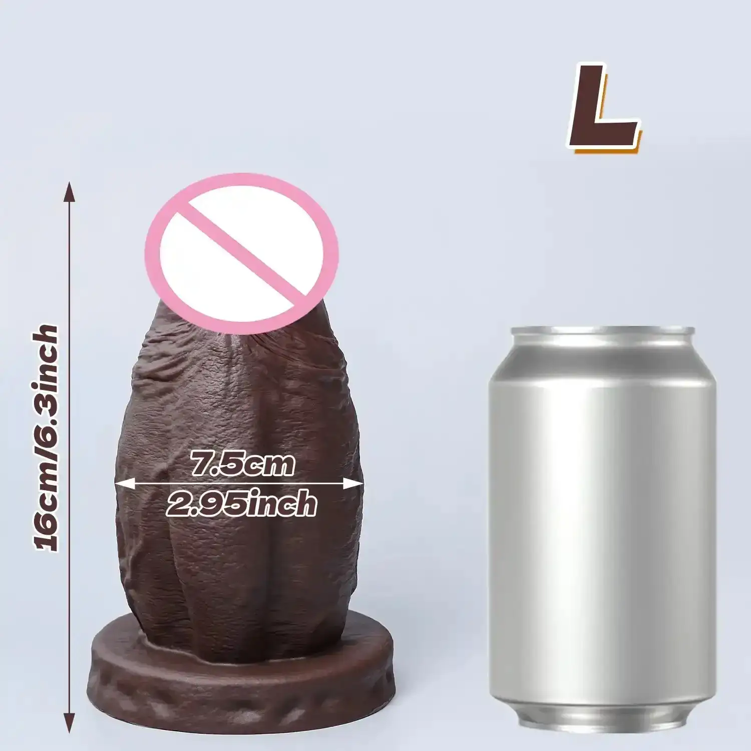 consolador realista con ventosa potente