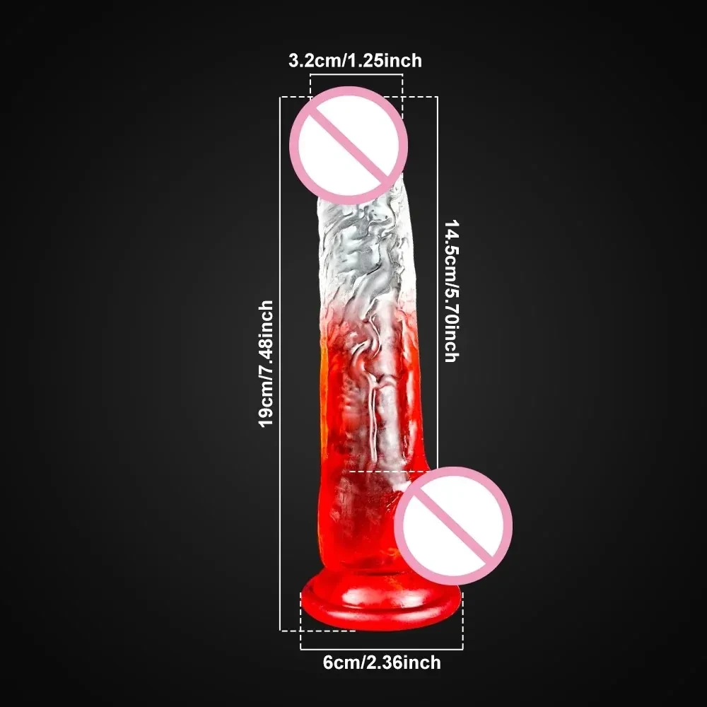 consolador realista para estimulación vaginal