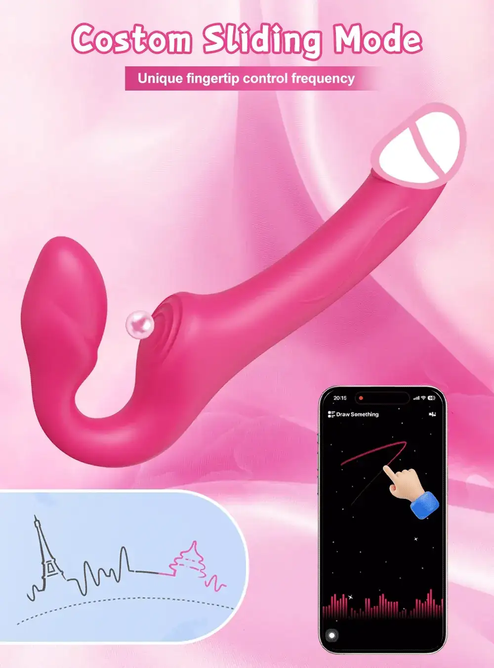 consolador silicona suave punto g vibrador