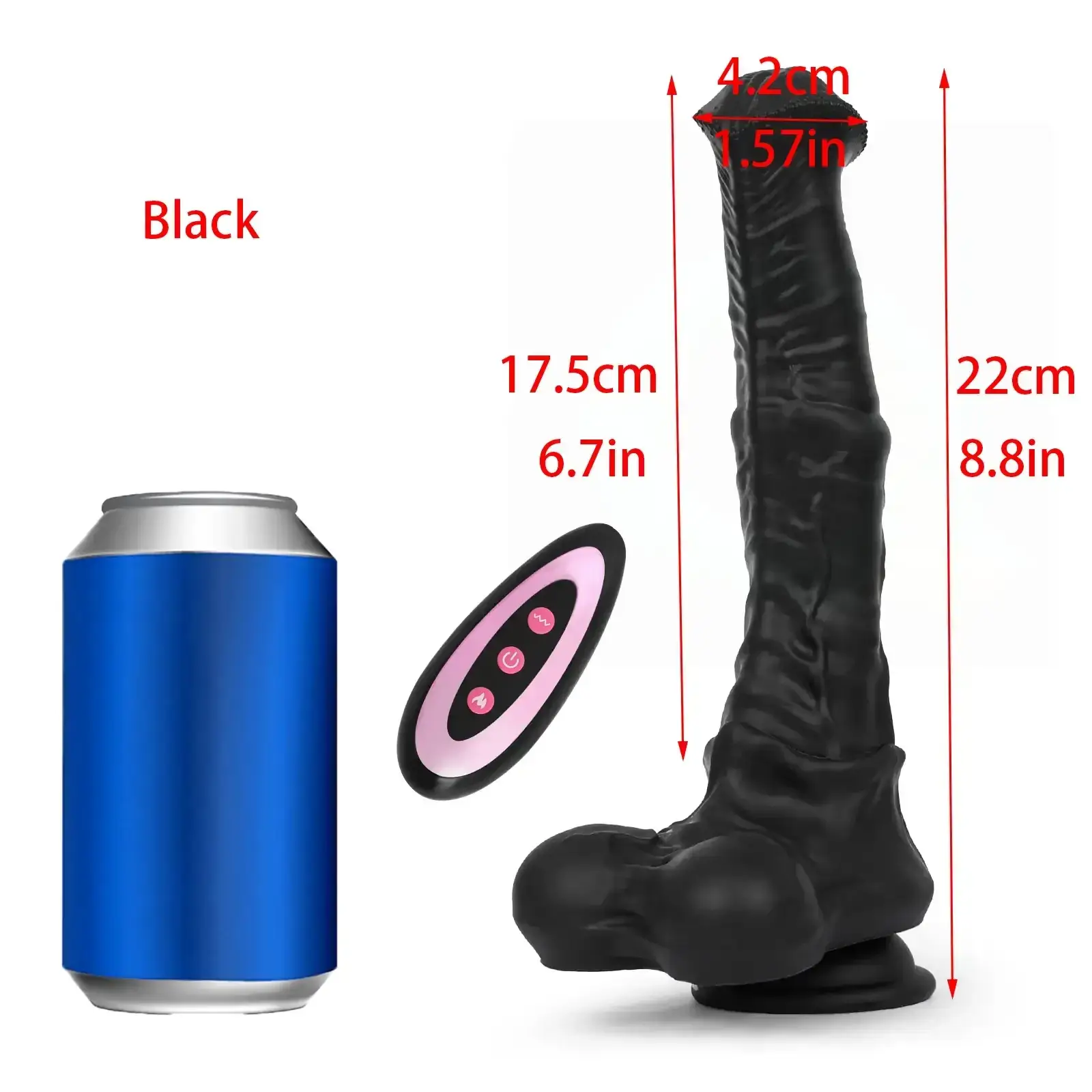 consolador vibrador de silicona medica