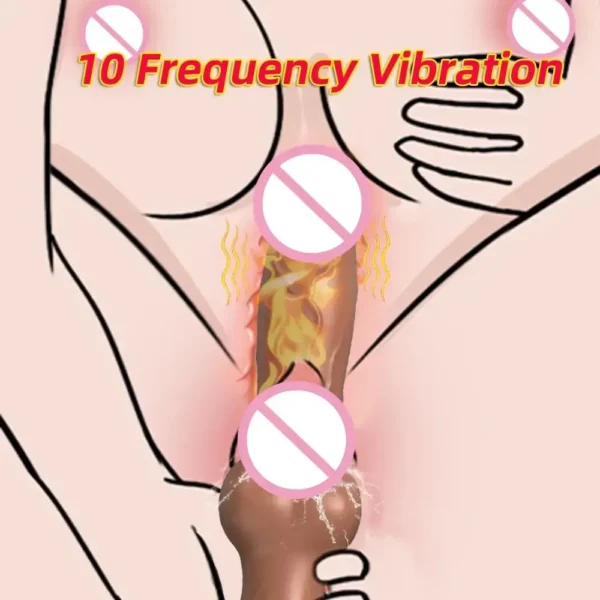 consolador vibrador punto g impermeable tpe