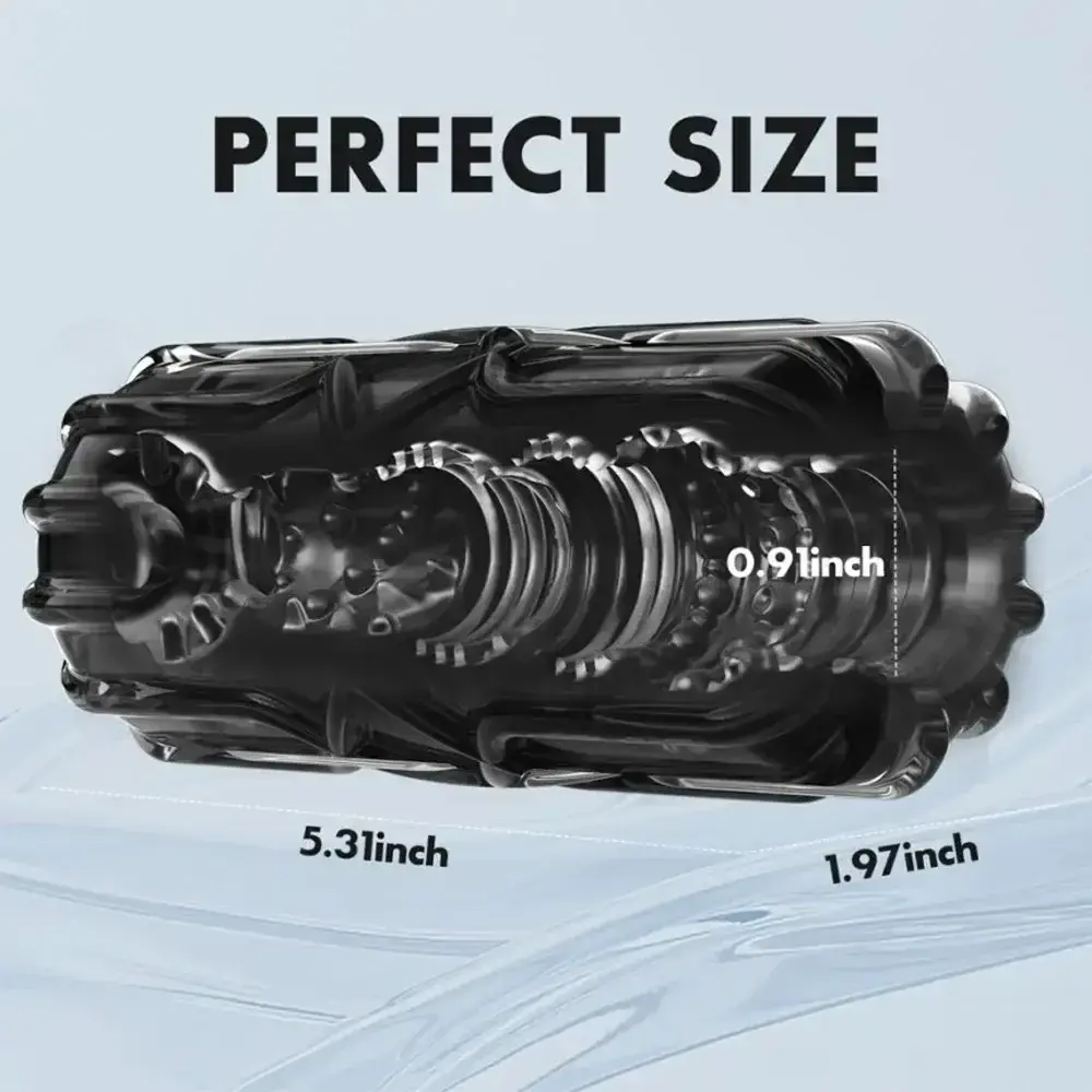 copa masturbacion masculina silicona blanda