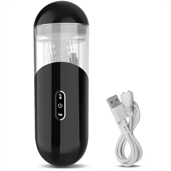 copa masturbación vibración y succión