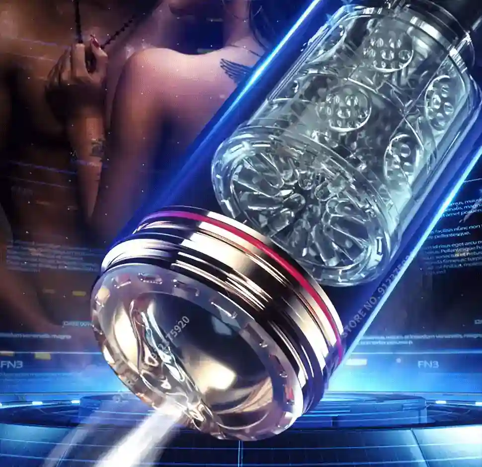 copa masturbadora tpe con estimulacion profunda