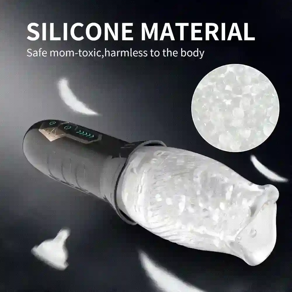 copa masturbatoria de silicona suave