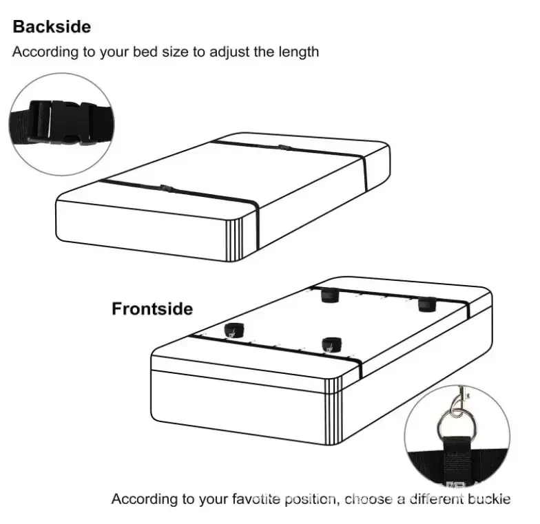 correas de sujecion cama polipiel