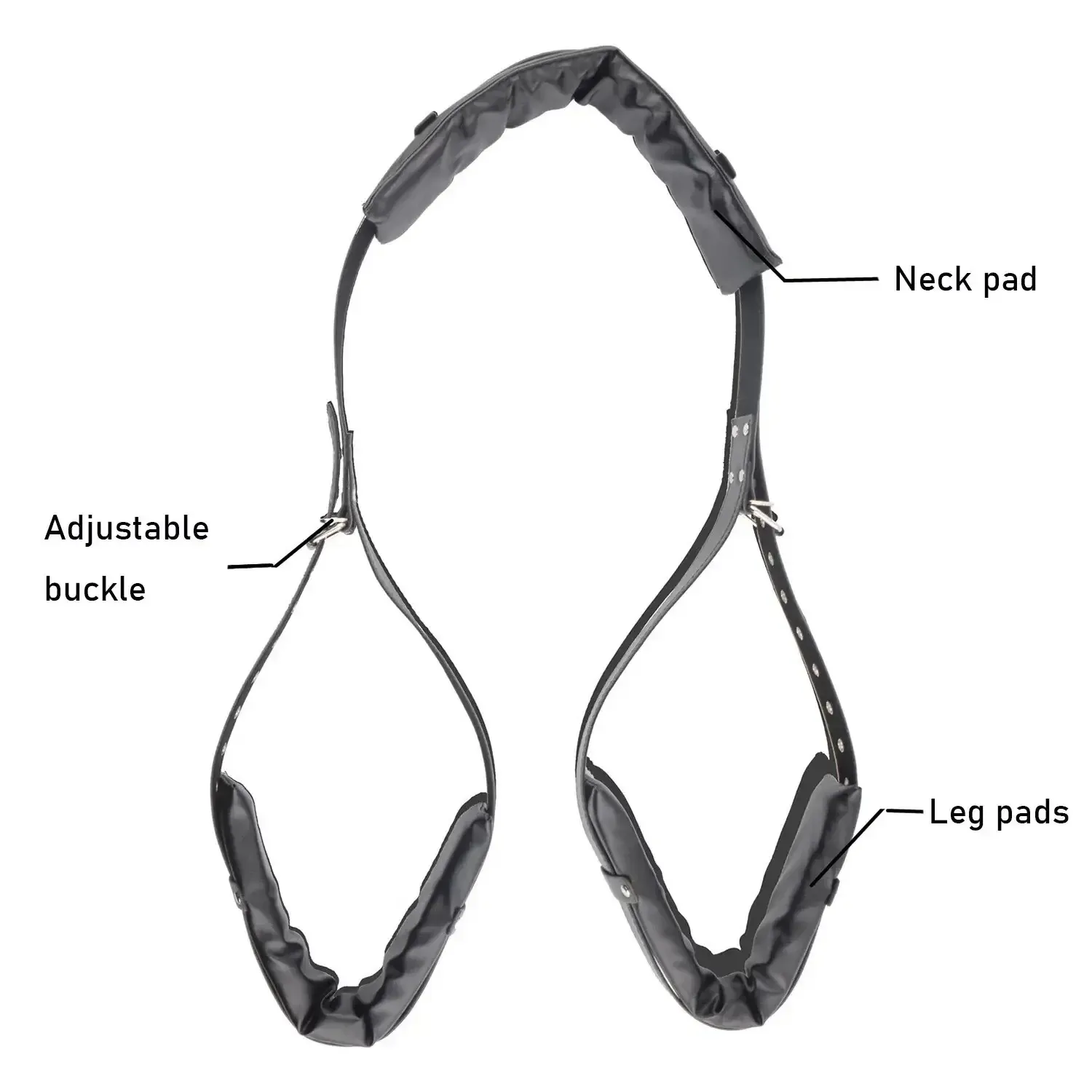 cuero ajustable para fantasías bdsm