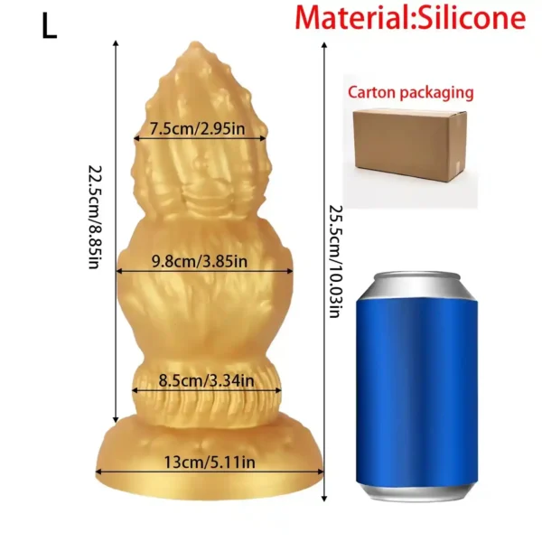 dilatador anal con forma ergonómica