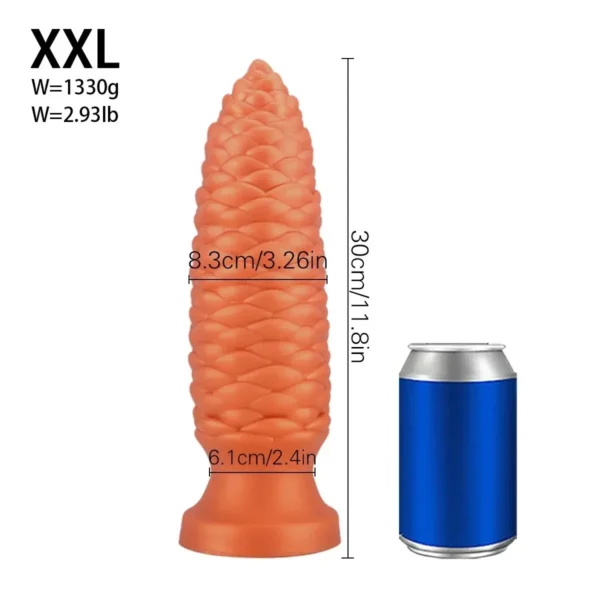 dilatador anal con ventosa potente