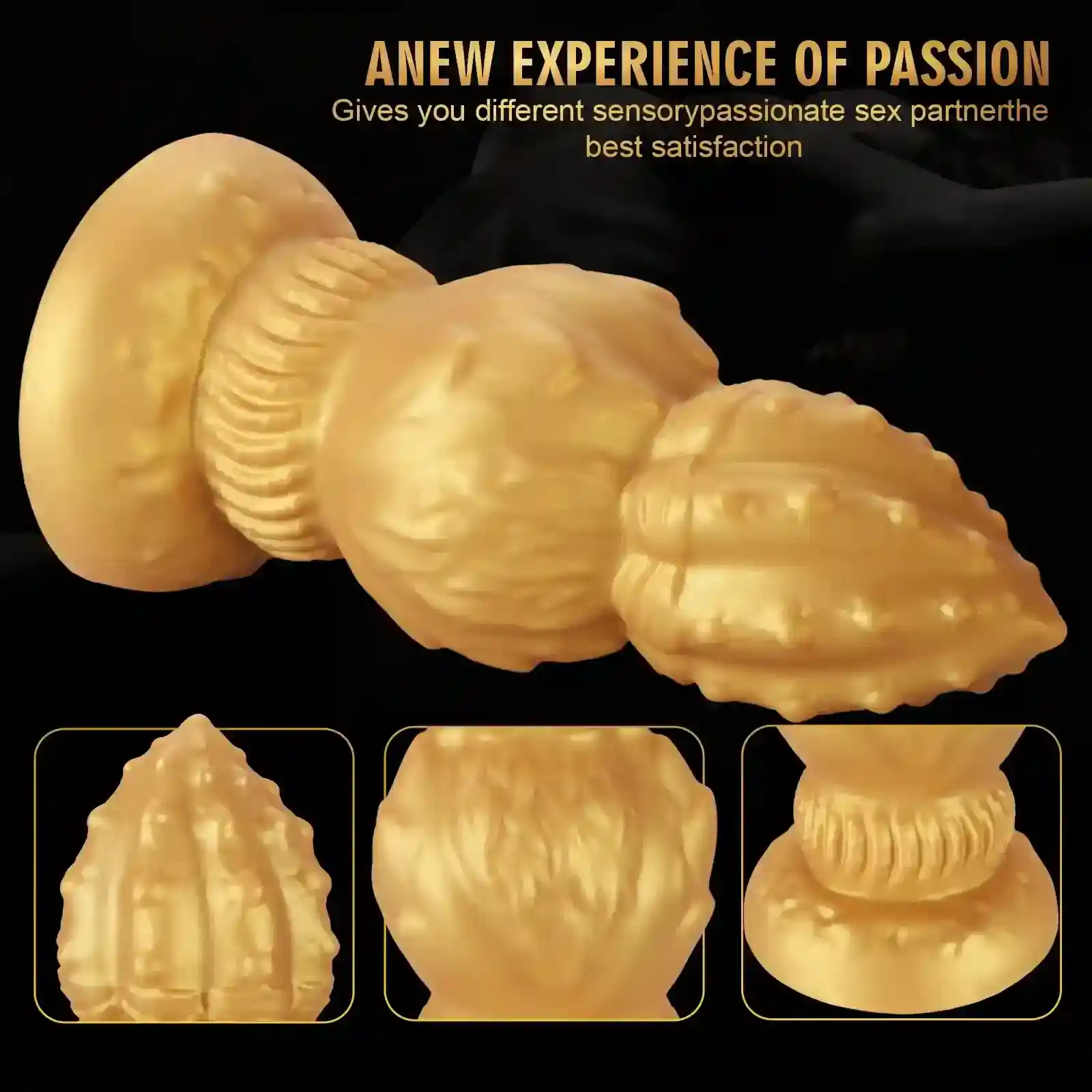 dilatador anal ergonomico de silicona