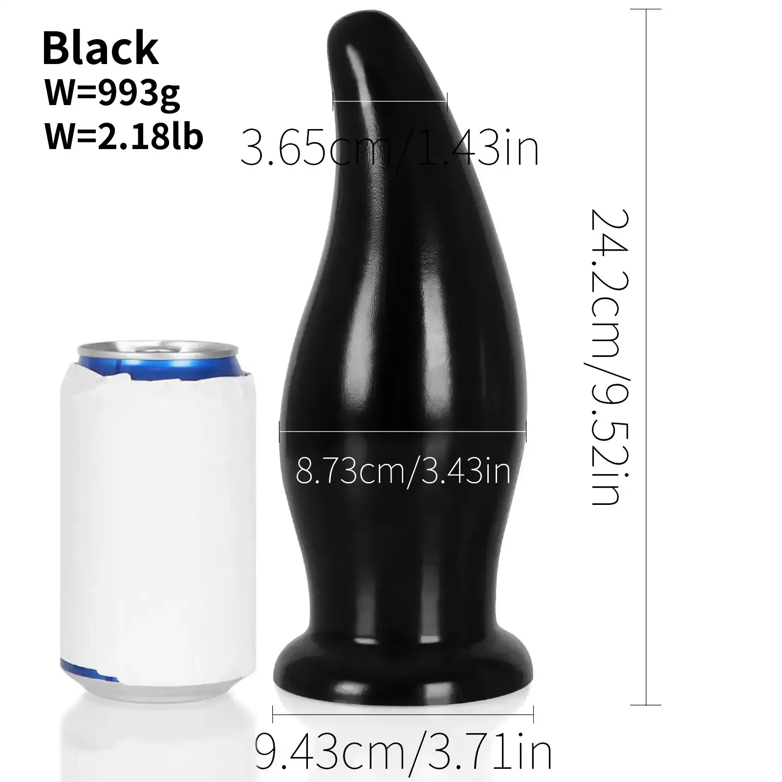 dilatador anal flexible de pvc