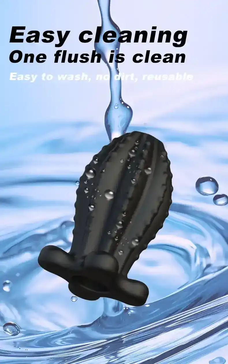 dilatador anal hueco silicona negra