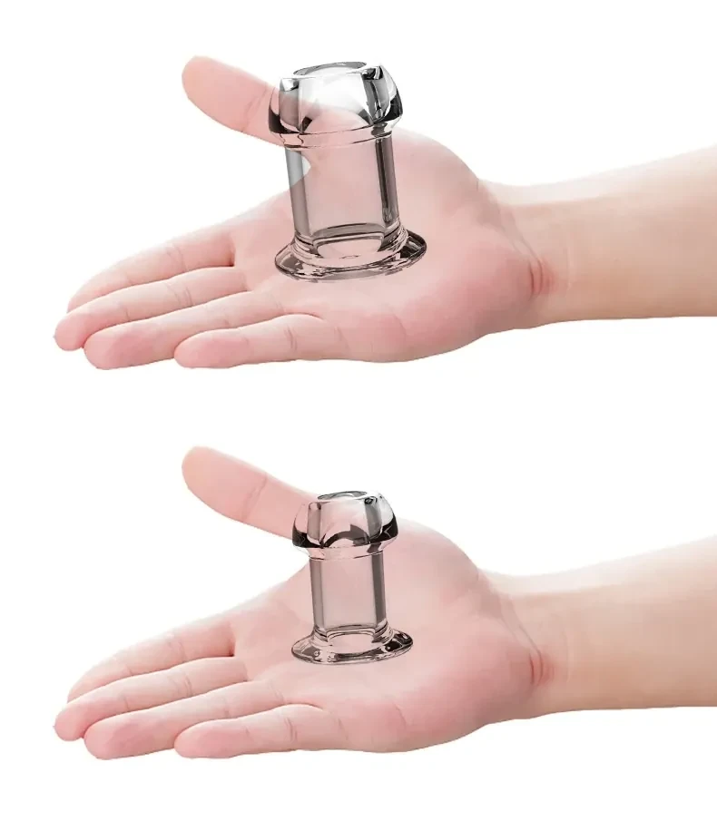 dilatador anal hueco transparente grande