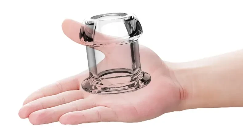 dilatador anal hueco transparente tpe