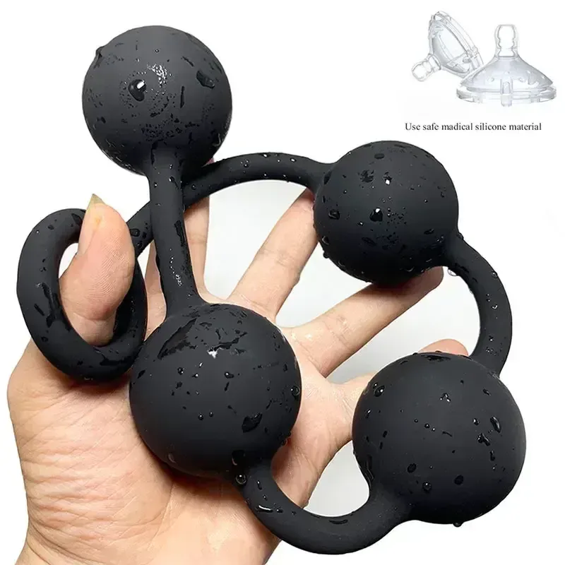 dilatador anal silicona diferentes tamanos