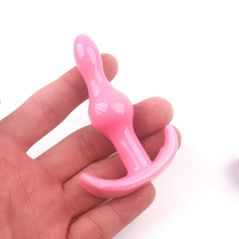 dilatador anal silicona medica rosa