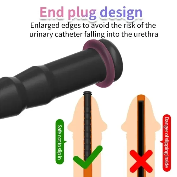 dilatador uretral silicona suave flexible