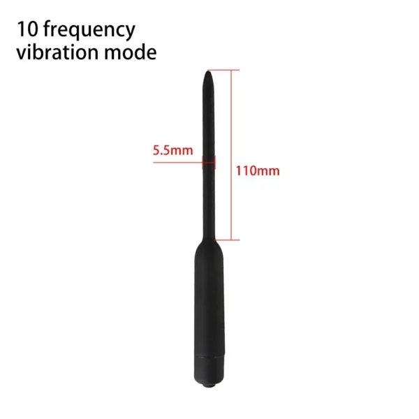 dilatador uretral vibrante impermeable