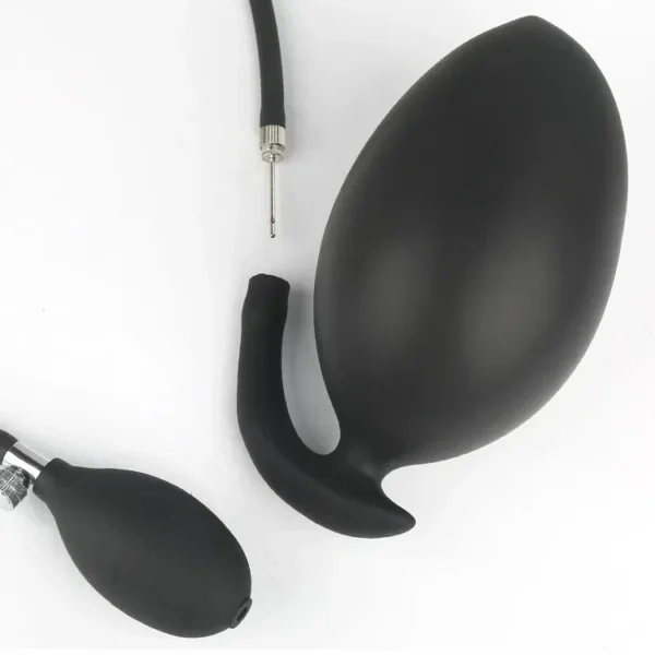 dilatadores anales inflables silicona flexible
